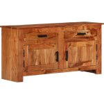 Vidaxl - buffet marron 100 x 30 x 50 cm bois d'acacia massif Vidaxl - buffet marron 100 x 30 x 50 cm bois d'acacia massif