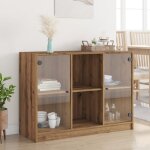 Buffet ch�ne artisanal 102x37x75, 5 cm bois d'ing�nierie vidaxl