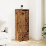 Vidaxl ? buffet haut en bois d'ing�nierie vieux bois 36x35, 5x103, 5 cm ? surface r�sistante � l'humidit� ...