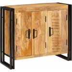 Vidaxl - buffet marron 80 x 33 x 70 cm bois de manguier massif Vidaxl - buffet marron 80 x 33 x 70 cm bois de manguier massif