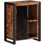 Vidaxl - buffet multicolore 55x35x70 cm bois massif r�cup�ration