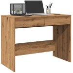 Vidaxl - bureau ch�ne artisanal 101x50x76, 5 cm bois d'ing�nierie
