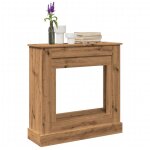 Vidaxl - cadre de chemin�e ch�ne artisanal 90x30x90 cm bois ing�nierie