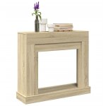 Vidaxl - cadre de chemine chne sonoma 100x30x87, 5 cm bois d'ingnierie