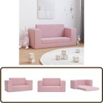 Vidaxl - canapé - lit pour enfants 2 places rose peluche douce - canapé lit enfant - canapé bébé - mobilier ... Vidaxl - canapé - lit pour enfants 2 places rose peluche douce - canapé lit enfant - canapé bébé - mobilier ...