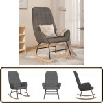 Vidaxl - chaise à bascule gris clair tissu - chaise à bascule - fauteuil relaxant - chaise en tissu - ... Vidaxl - chaise à bascule gris clair tissu - chaise à bascule - fauteuil relaxant - chaise en tissu - ...