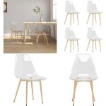 Vidaxl - chaises à manger lot de 4 transparent pet - chaise de salle à manger - chaises transparentes ... Vidaxl - chaises à manger lot de 4 transparent pet - chaise de salle à manger - chaises transparentes ...