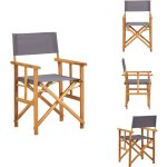 Vidaxl - chaise de metteur en scène bois massif d'acacia - chaises de jardin - chaises pliantes - mobilier ... Vidaxl - chaise de metteur en scène bois massif d'acacia - chaises de jardin - chaises pliantes - mobilier ...