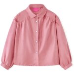 Chemisier enfants  manches lanterne rose vieux 116