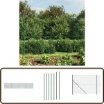 Vidaxl - clôture à mailles losangées avec bride vert 1, 4x10 m - clôture - clôture grillagée - clôture ... Vidaxl - clôture à mailles losangées avec bride vert 1, 4x10 m - clôture - clôture grillagée - clôture ...