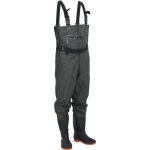 Vidaxl cuissardes avec bottes et ceinture vert fonc� taille 38