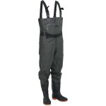 Vidaxl ? cuissardes avec bottes et ceinture vert fonc� taille 38 ? mat�riau polyester enduit pvc ? r�sistance ...