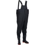 Cuissardes avec bottes noir taille 42 vidaxl 122612
