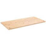 Vidaxl - dessus de bureau 100x50x2, 5 cm bois massif de pin