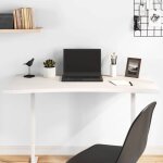 Dessus de bureau blanc 110x60x2, 5 cm bois massif de pin vidaxl