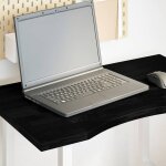 Vidaxl - dessus de bureau marron fonc� bois ch�ne massif rectangulaire