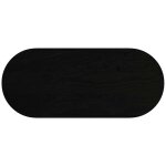 Dessus de table 140x60x2 cm bois de ch�ne massif ovale vidaxl