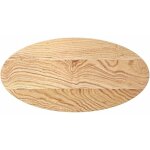 Dessus de table 80x40x2 cm bois de ch�ne massif ovale vidaxl