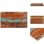 Dessus de table rectangulaire 60x100 cm 15 - 16 mm bois récupéré - dessus de table - plateau de table ... Dessus de table rectangulaire 60x100 cm 15 - 16 mm bois récupéré - dessus de table - plateau de table ...
