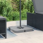 Vidaxl ensemble de base de parasol pour parasols à pied croisé 4pcs pp Vidaxl ensemble de base de parasol pour parasols à pied croisé 4pcs pp