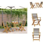 Ensemble de bistro 3 pcs gris polypropylène et bois massif - ensemble de bistro - salon de jardin - mobilier ... Ensemble de bistro 3 pcs gris polypropylène et bois massif - ensemble de bistro - salon de jardin - mobilier ...