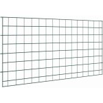 Vidaxl ensemble de cl�ture de jardin 5 pcs vert 100 x 50 cm acier