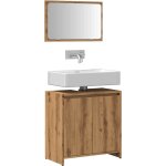 Vidaxl - ensemble de meubles salle de bain 2 pcs bois d'ing�nierie