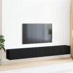 Vidaxl - ensemble meuble tv 3 pcs chne noir 80 x 30 x 30 cm