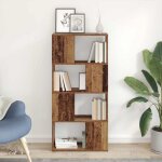 Vidaxl ensemble meuble tv marron 60 x 24 x 125, 5 cm bois d'ing�nierie