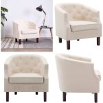 Fauteuil beige tissu - fauteuil design - fauteuil moderne - chaise lgante - mobilier salon - fauteuils ...