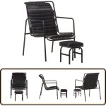 Vidaxl - fauteuil de relaxation avec repose - pied noir cuir véritable - fauteuil relaxant - fauteuil ... Vidaxl - fauteuil de relaxation avec repose - pied noir cuir véritable - fauteuil relaxant - fauteuil ...