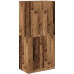 Garde - robe vieux bois 90x52x200 cm bois d'ingnierie vidaxl
