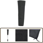 Housse de chauffage en forme de pyramide noir 86x47x241 cm - housses de meubles d'extrieur - housse ...