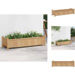 Vidaxl - jardinière 100x30x25 cm bambou - jardinier - pot de fleurs - bac à fleurs - bambous - déco extérieur ... Vidaxl - jardinière 100x30x25 cm bambou - jardinier - pot de fleurs - bac à fleurs - bambous - déco extérieur ...