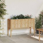 Vidaxl - jardini�re sur�lev�e marron 110 x 35 x 70 cm bambou