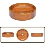 Vidaxl - lavabo bois de teck massif ?40x10 cm - lavabo en bois - lavabo teck - lavabo salle de bain - ... Vidaxl - lavabo bois de teck massif ?40x10 cm - lavabo en bois - lavabo teck - lavabo salle de bain - ...