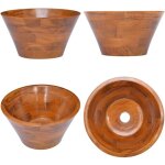 Vidaxl - lavabo bois de teck massif ?40x20 cm - lavabo en bois - lavabo teck - lavabo salle de bain - ...