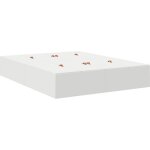 Vidaxl - cadre de lit blanc 190 x 140 x 31, 5 cm bois d'ingnierie