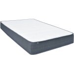 Vidaxl - matelas de sommier  lattes 190x140x20 cm mi - doux tissu