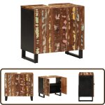 Meuble d'vier 62x33x58 cm bois de rcupration et d'ingnierie - meubles de salle de bain - armoire ...