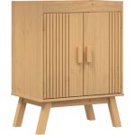 Vidaxl - meuble sous évier marron 114 x 43 x 73. 5 cm bois de pin massif Vidaxl - meuble sous évier marron 114 x 43 x 73. 5 cm bois de pin massif