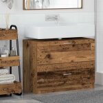 Vidaxl - meuble sous lavabo bois ancien 78x37x59 cm bois r�cup�r�