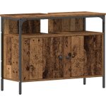 Meuble sous - vasque de salle de bain bois ancien 80 x 30 x 60 cm vidaxl