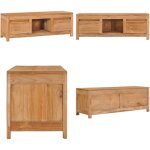 Vidaxl - meuble tv 100x30x35 cm bois de teck massif - meuble tv - meuble tv colonial - meuble tv bois ... Vidaxl - meuble tv 100x30x35 cm bois de teck massif - meuble tv - meuble tv colonial - meuble tv bois ...