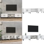 Vidaxl - meuble tv blanc brillant 180x31, 5x40 cm bois d'ingénierie - meubles tv - meuble tv - support ... Vidaxl - meuble tv blanc brillant 180x31, 5x40 cm bois d'ingénierie - meubles tv - meuble tv - support ...