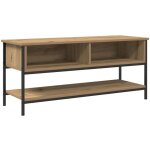 Vidaxl - meuble tv chne artisanal 100 x 35 x 45 cm bois d'ingnierie