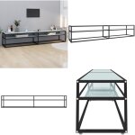 Vidaxl - meuble tv marbre blanc 220x40x40, 5 cm verre trempé - meuble tv - meuble téléviseur - meuble ... Vidaxl - meuble tv marbre blanc 220x40x40, 5 cm verre trempé - meuble tv - meuble téléviseur - meuble ...