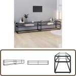 Vidaxl - meuble tv transparent 220x40x40, 5 cm verre trempé - meubles tv - meuble téléviseur - meuble ... Vidaxl - meuble tv transparent 220x40x40, 5 cm verre trempé - meubles tv - meuble téléviseur - meuble ...