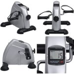 Vidaxl - mini vlo d'exercices argent  volant en plastique - velo d'appartement - velos d'appartements ...