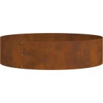 Vidaxl planteur en acier corten marron acier corten grand durable